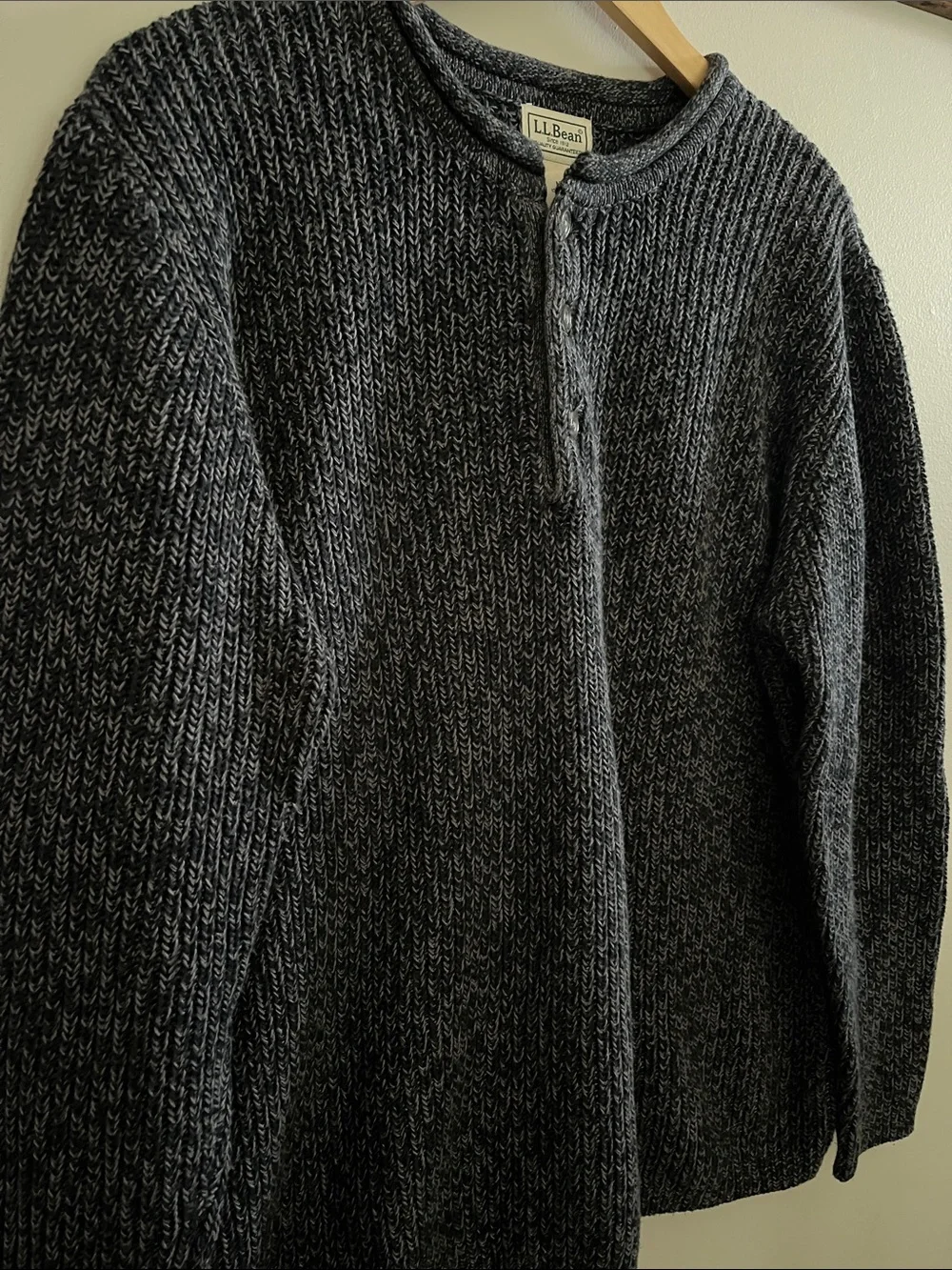 L.L. Bean Men’s Cotton Sweater size large